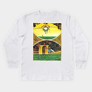 jean moebius arco - Jean Giraud - moebius - voyage d'hermes Kids Long Sleeve T-Shirt